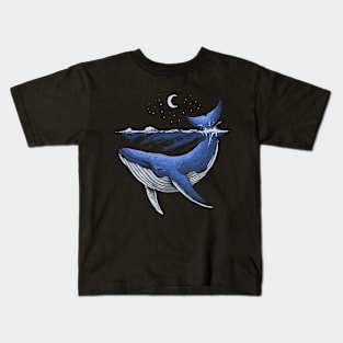 Night Whale Kids T-Shirt